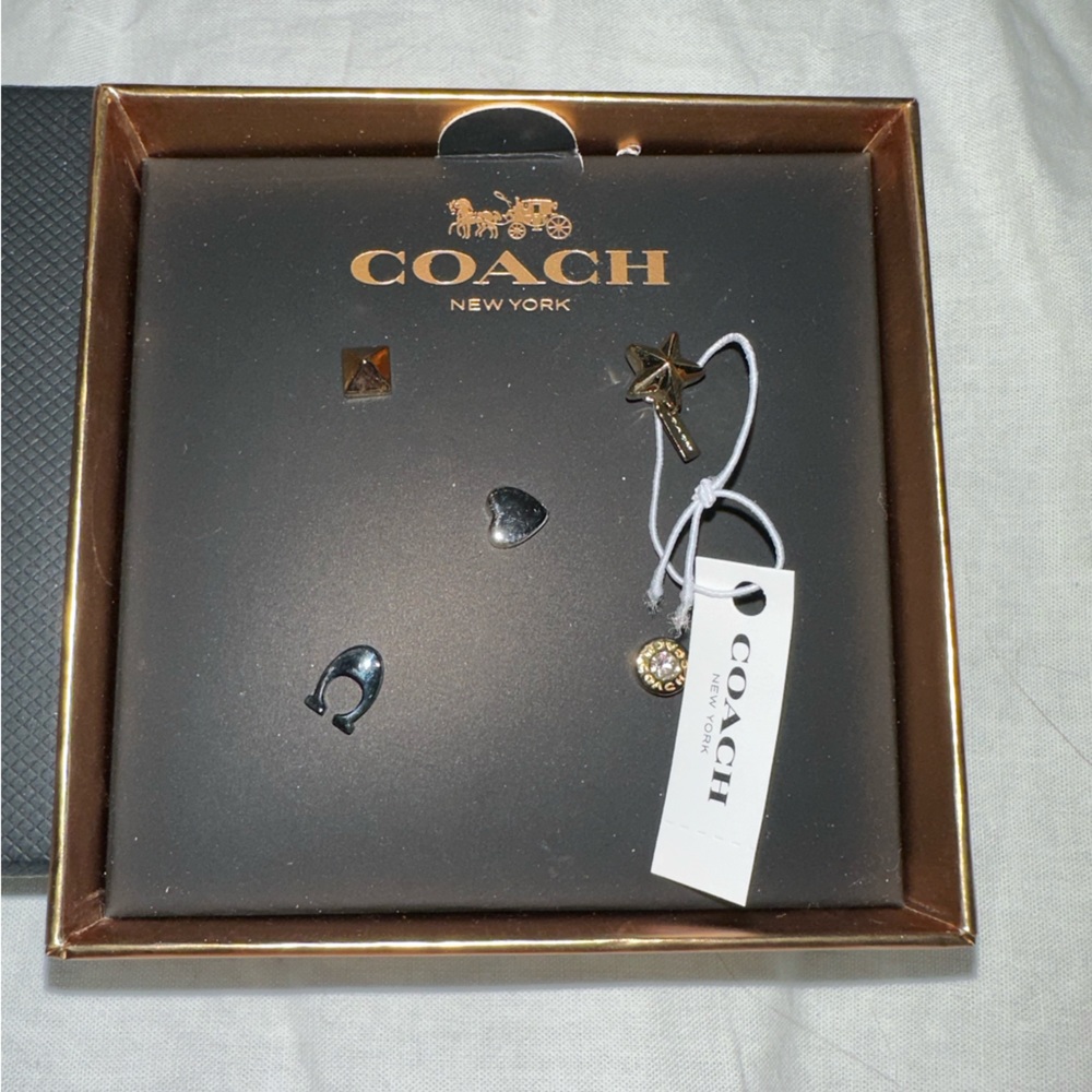 Coach earrings